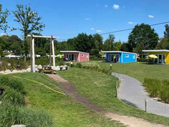 Fünf-Sterne-Campingplatz Ackersate auf der Veluwe mit Teenagern
