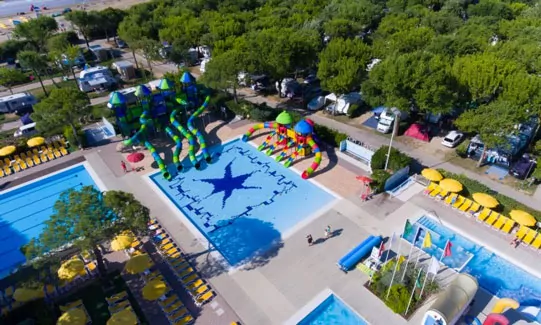 Camping Garden Paradiso mit Teenagern Schwimmbad 