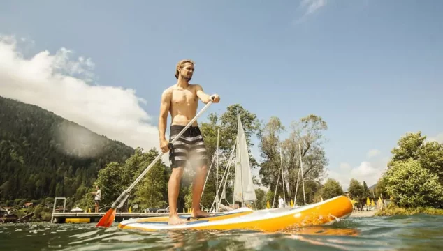 Ferienparks Österreich mit Teenagern Wasseraktivität