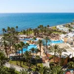 Schönes spanisches Hotel auf der Insel Gran Canaria