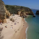 Schöner portugiesischer Campingplatz in der Algarve mit ausgezeichneten Einrichtungen