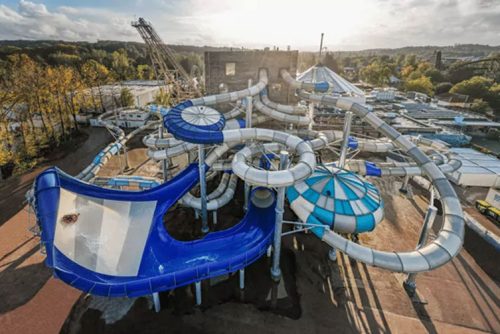 Walibi mit teenagern